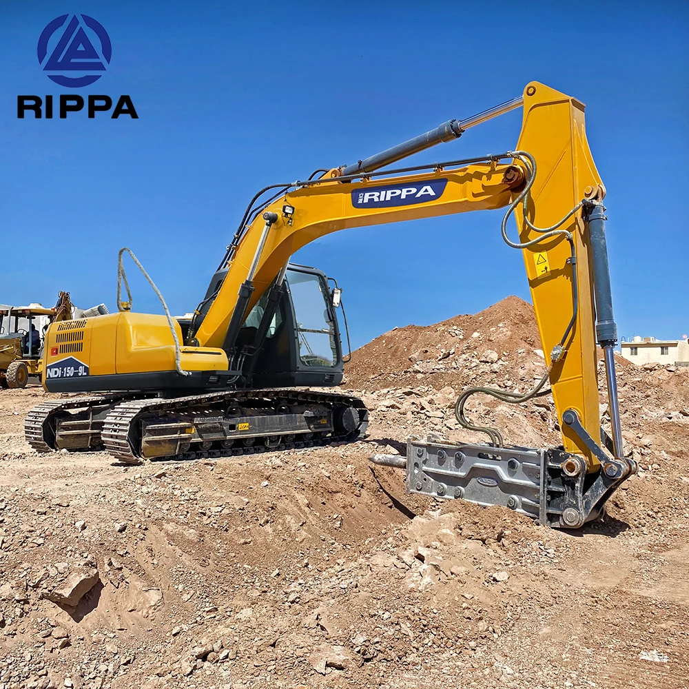 Rippa Factory Sale Large Excavator 15 Ton 20 Ton Big Excavator Used In Large Construction Projects