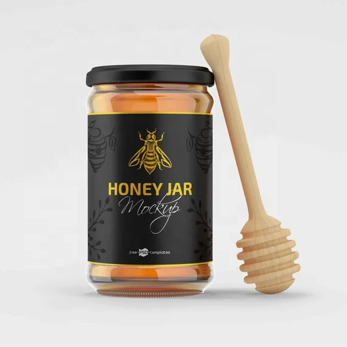 manufacture custom shape professional security seal stickers matte finish waterproof labels for honey bottle