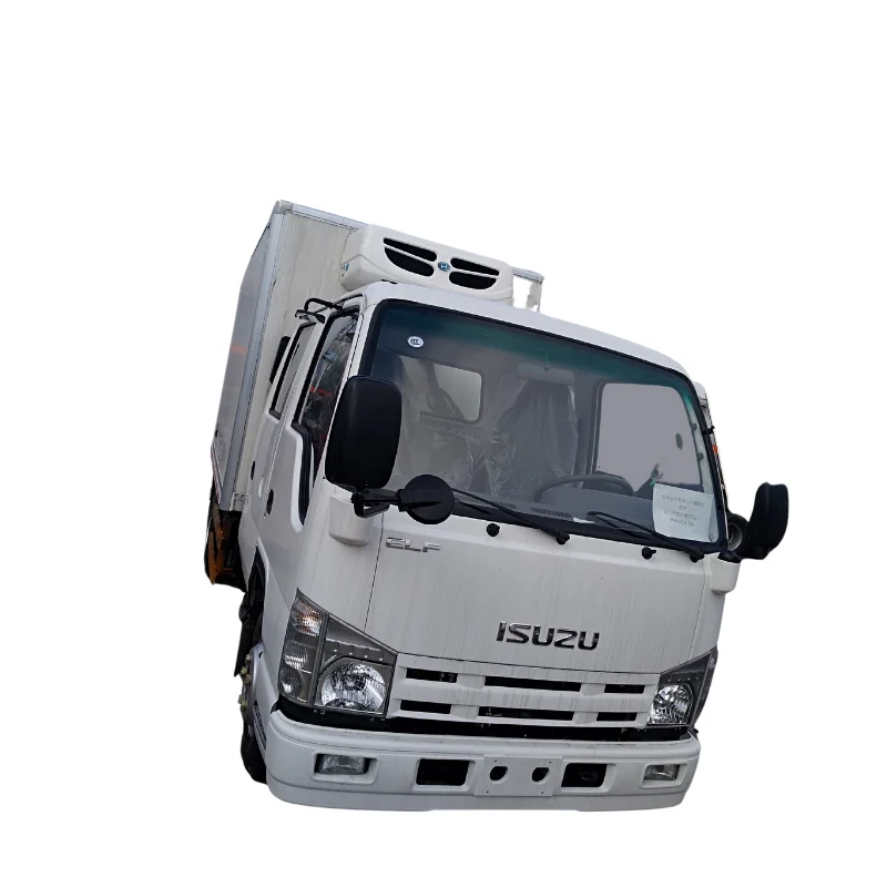 2T ISUZU двойная кабина холодильник грузовик заводская цена термо Кинг блок маленький рефрижератор фургон кузов грузовика