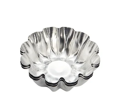 
Оловянная круглая форма цветов, мини-кастрюли для кексов, печенья, пудинга, форма для маффинов, чашка для выпечки 
