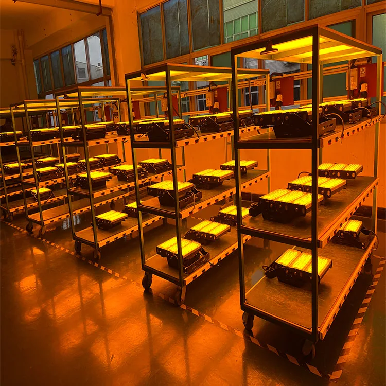 High Mast pole flood light max1500W IP66 IK09 CE RoHS listed Amber flood light