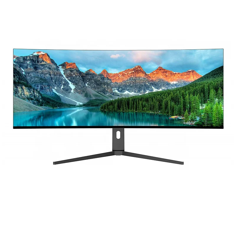 49 inch curved gaming monitor ultra widescreen 5k HDR 2ms DP HD Type - C signal input multi screen display 75/144hz