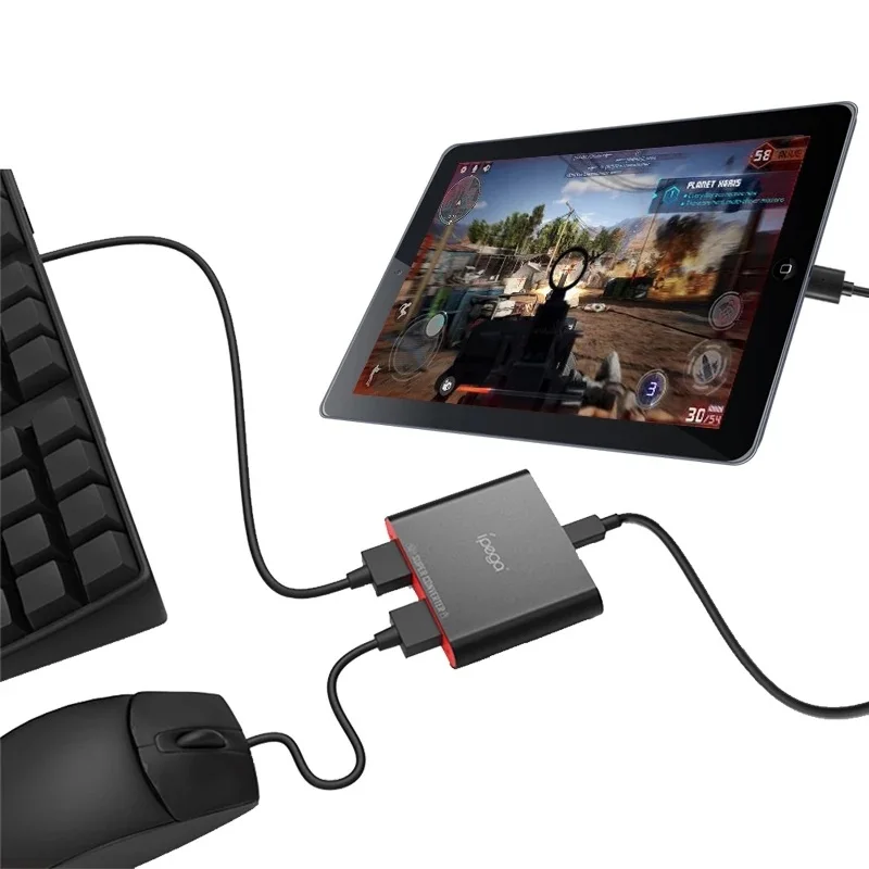 Game Keyboard And Mouse Converter Adapter  Games Accessories For Pubg Mobile Game Controller FPS Shooter