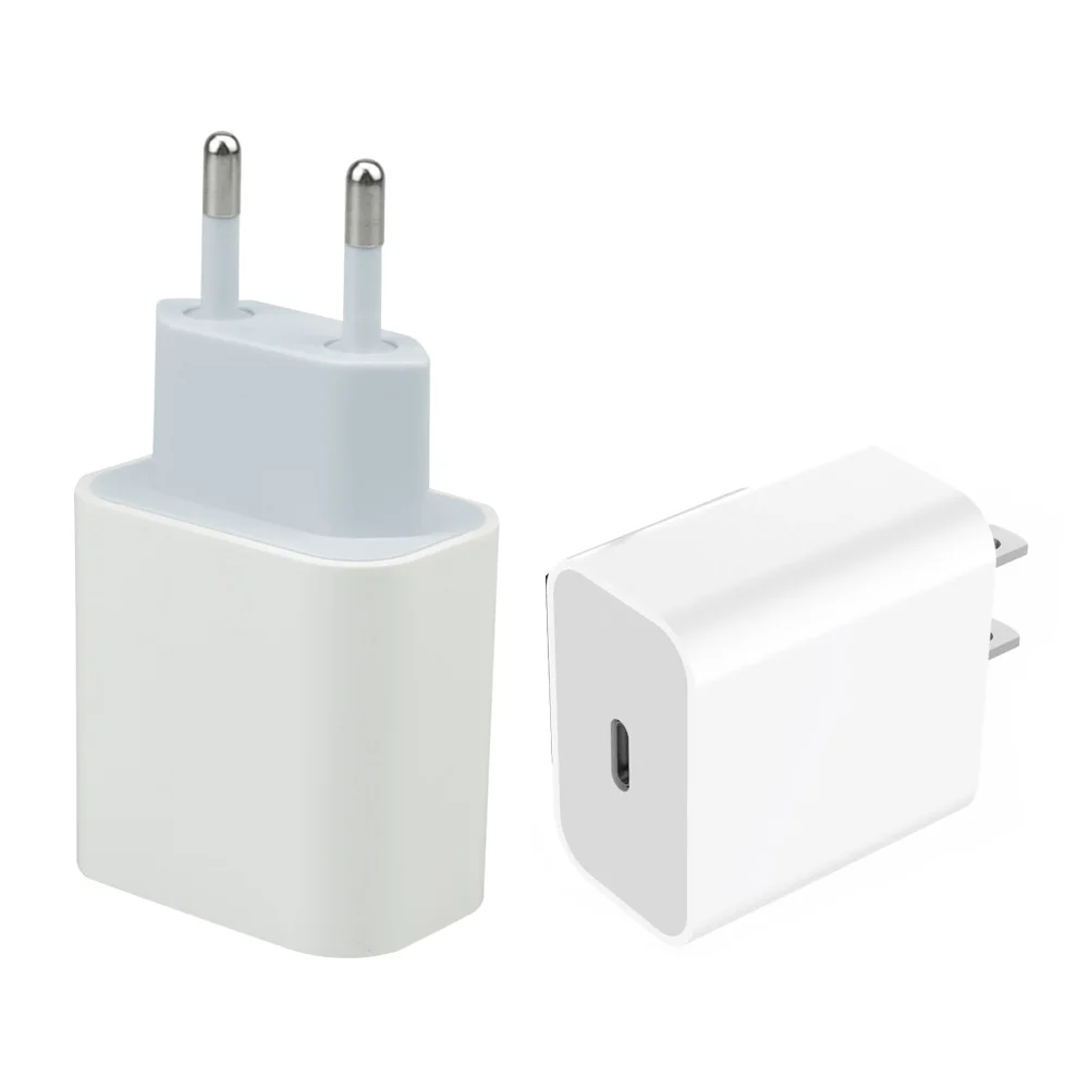  Оригинальное зарядное устройство для Iphone Быстрая зарядка Type-c PD 18 Вт 20 кабель iPhone