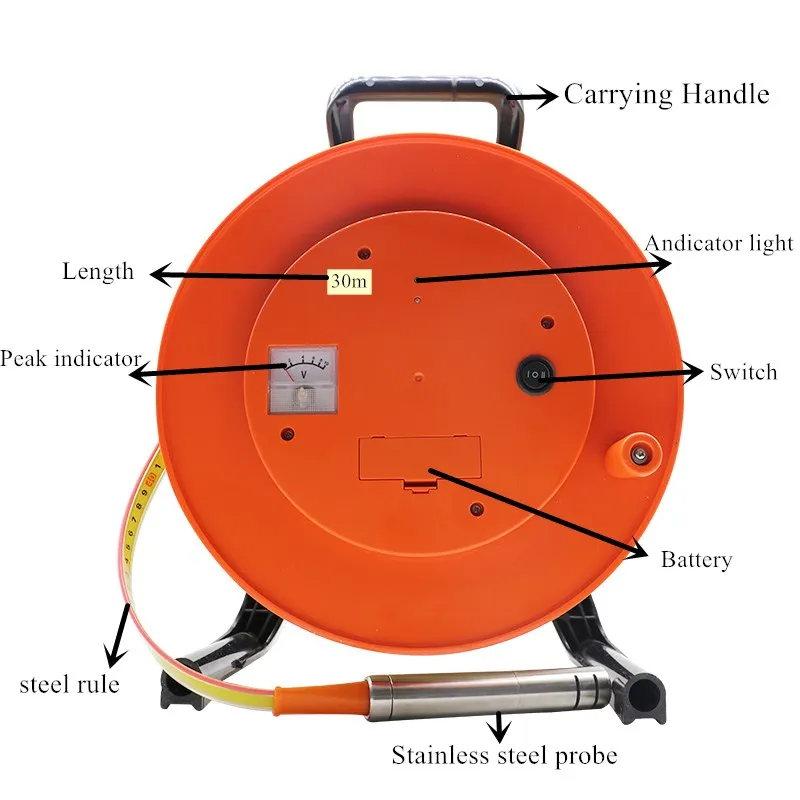 2021 hot sale Water Level Meters dip meter 200m For Groundwater