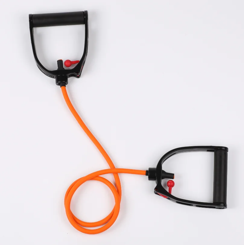 Low Price Gym Exercise Slimming Adjustable Handle Tubes Soft Expander Exercise Tube