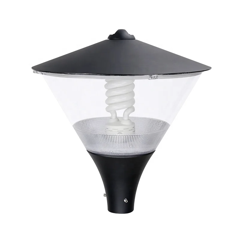 
30W 2m-6m CE IP65 landscape led round garden aluminum light post manufacturer 