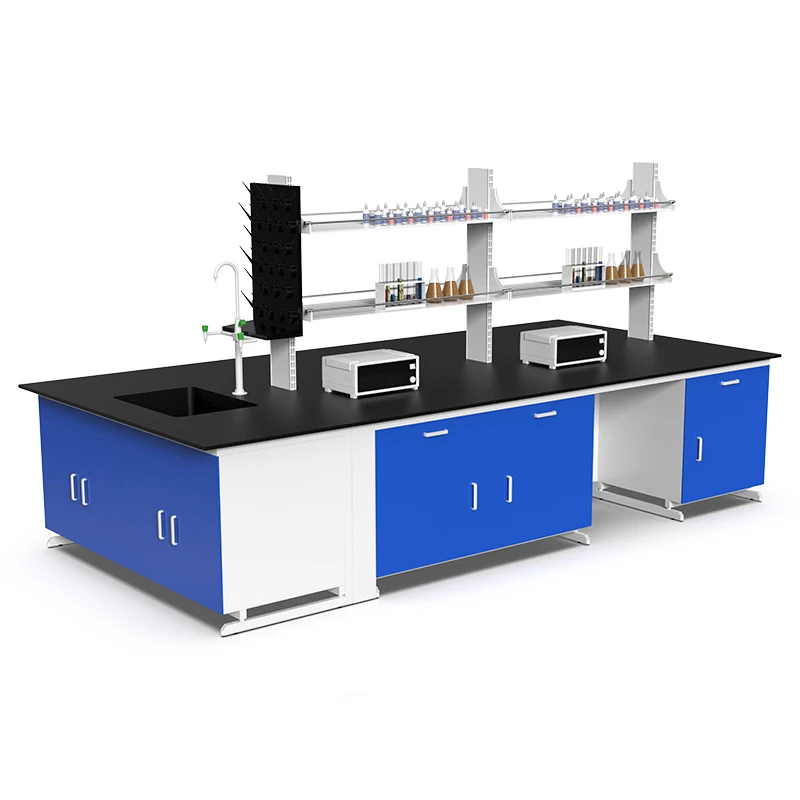 Steel Side Workbench For Electronics Laboratory Equipment Phsical Laboratroy Desk Wall Bench/Dental Lab Furniture