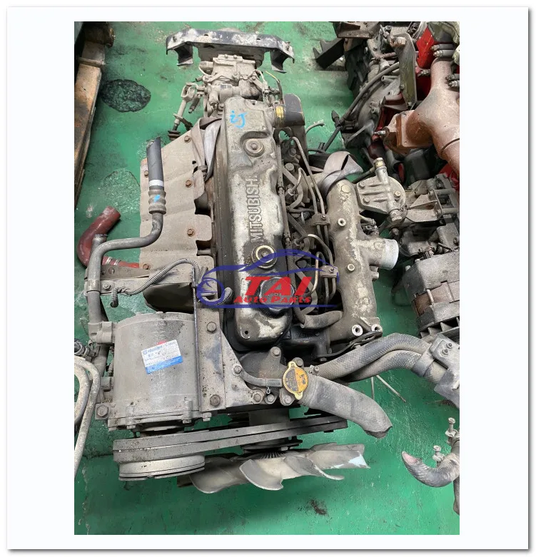 Оригинальный б/у 4D34 Turbo дизельный двигатель для