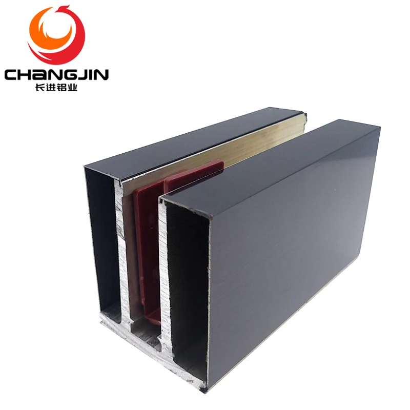 Manufacturer Deck Balustrade Handrails Aluminum Frameless Glass Side Wall Mount Balustrade Stair Glass Railing