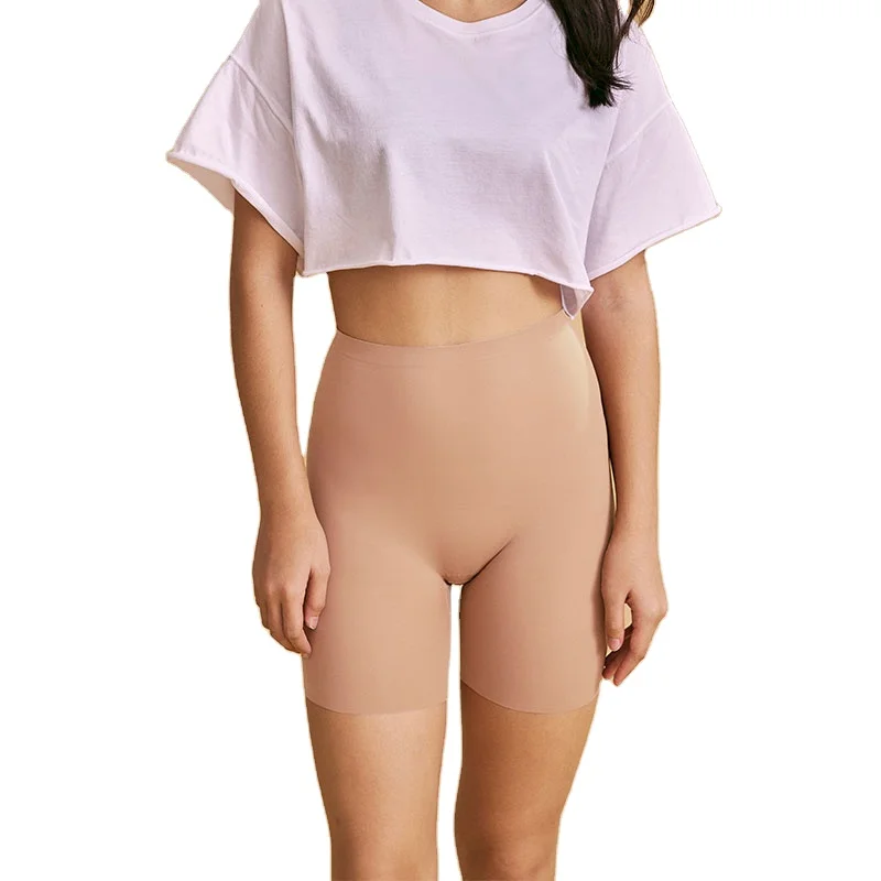 Popular High Quality Seamless Biker Sports Yoga Pant Comfortable Smooth Slip Short For Women Under Dress Leggings