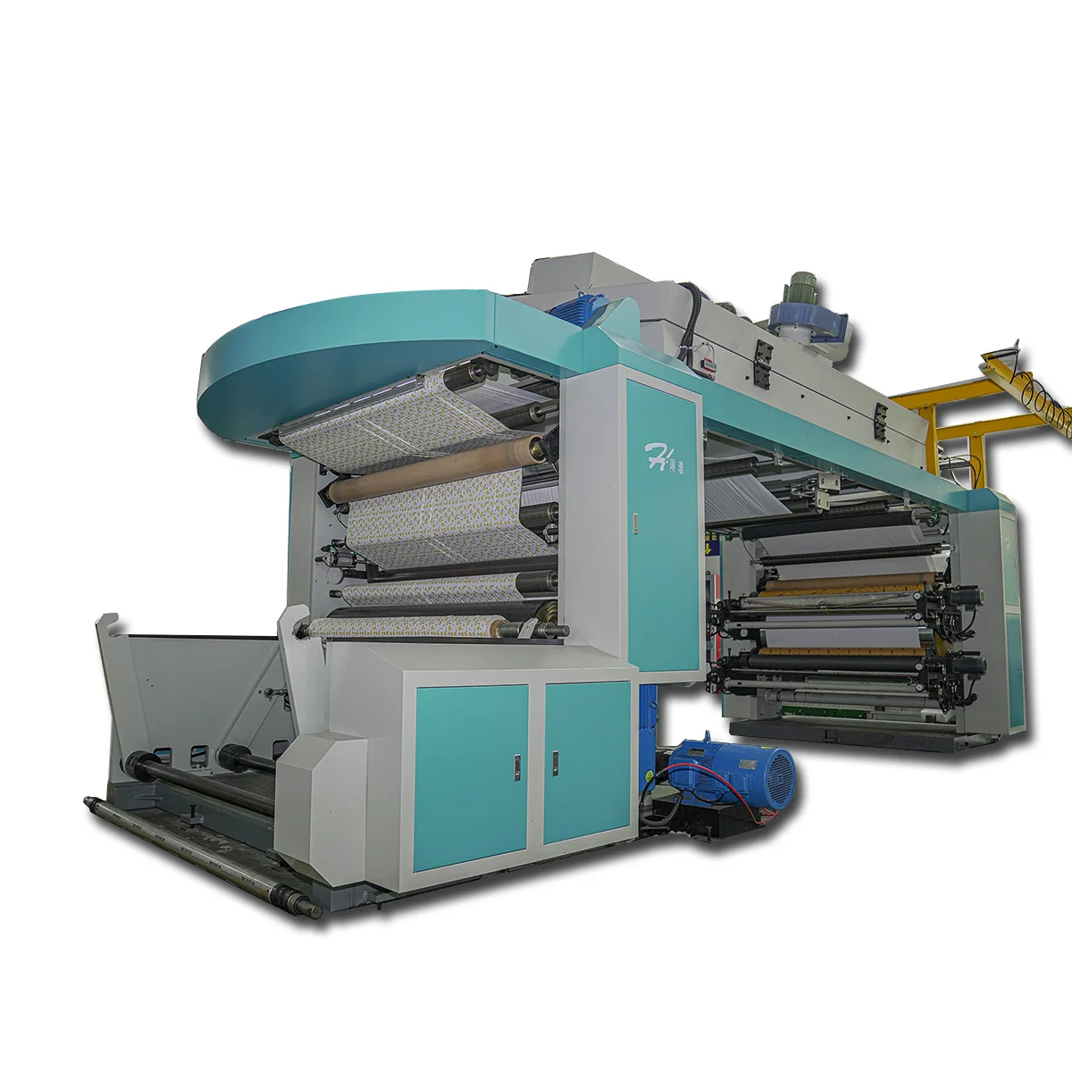 4 colors 1600mm CI Type  Flexo Printing Machine Nonwoven  Fabric printing  Machine Spunlace & Spunbond Nonwoven Printing Machine