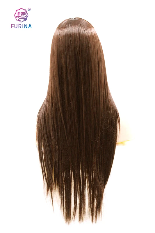 Furina Fashion beauty  parrucca hot cosplay supplier cheap high temperature fiber synthetic hair middle part long wigs