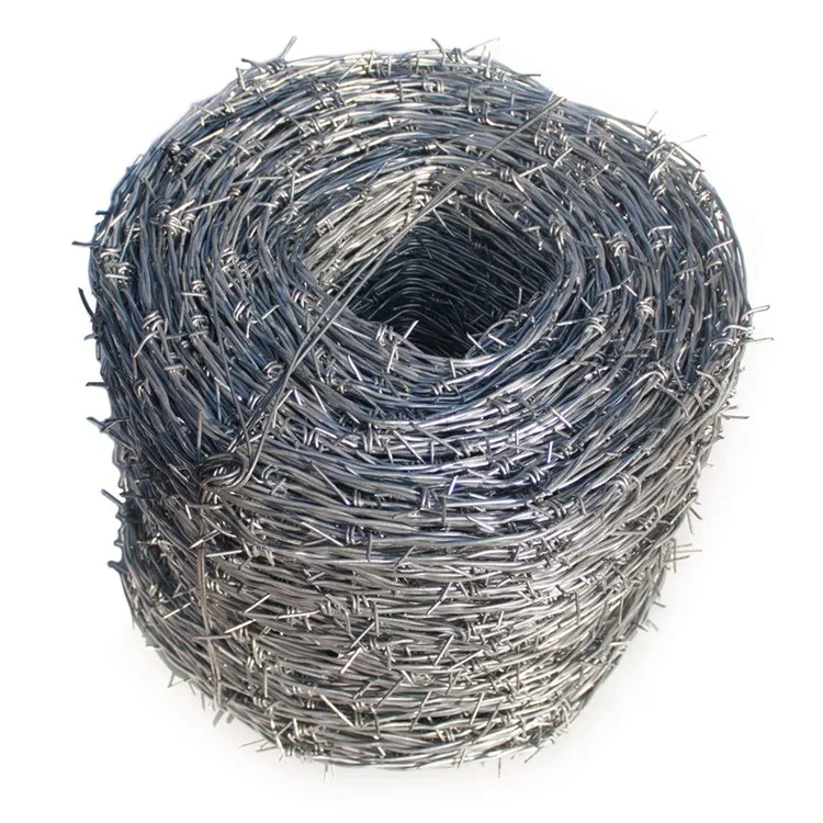 2022 High Quality Barb Wire Price Per Roll / Galvanized Barbed Wire For Farm Fence