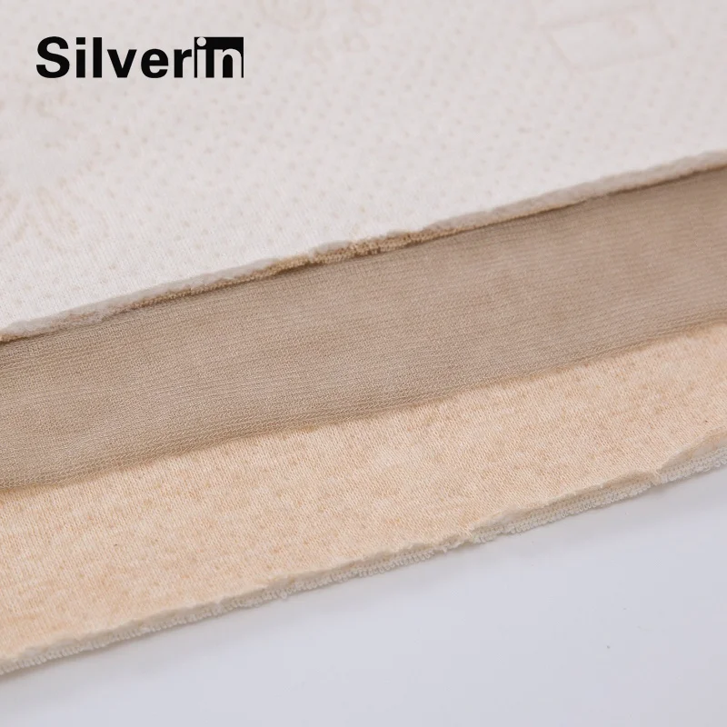 Organic cotton sandwich electromagnetic shielding baby blanket with 100% silver fiber