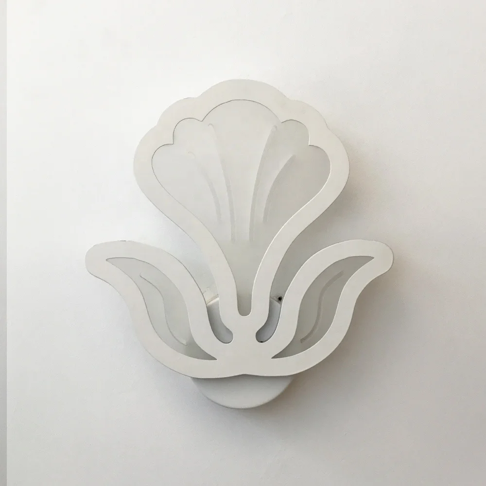 220v/110v 20w warm white pvc two square indoor bracket wall light
