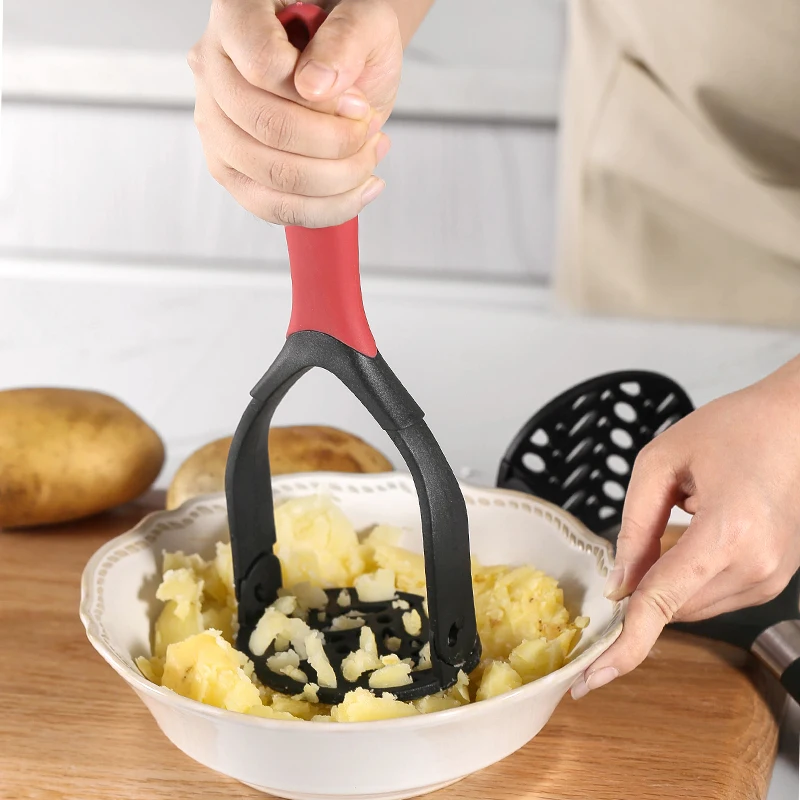 Manjia 2023 Premium Masher Creative Multi-function Kitchen Tool Kitchen Foldable Manual Potato Masher With Handle