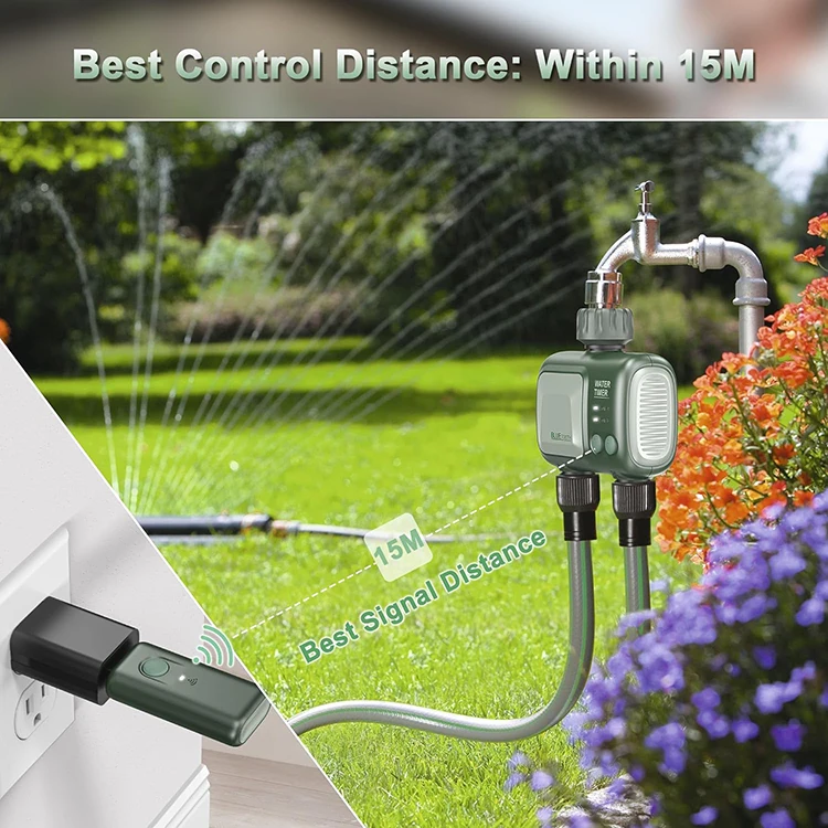 New Design Automatic Smart WiFi Garden Water Timer Automatic Irrigation Timer Controller For Garden Outdoor Use