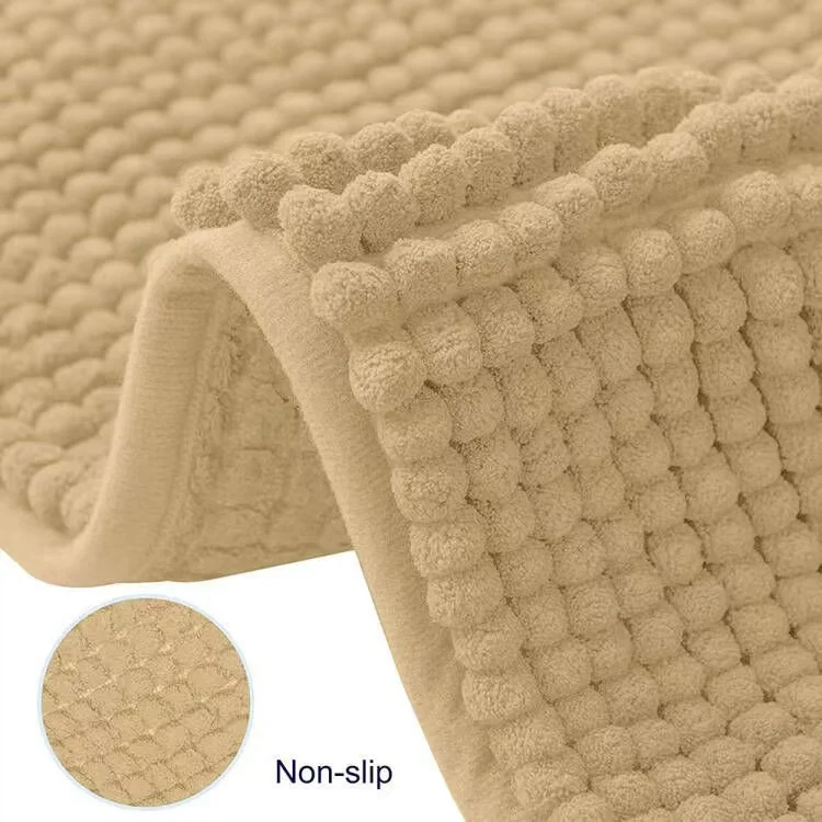 Hot Sale Gorilla Grip Original Luxury Chenille Bathroom Rug Mat Non-Slip Machine Wash Dry Plush Bath Mats for Bathroom