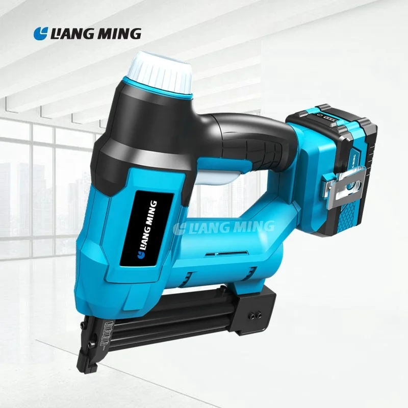 Electric Power 18V Li-ion lithium Battery Cordless Nail Gun Stapler Nailer Framing Nailgun Screw Gun model NG-L0118