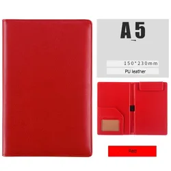 Business Portfolio Folder PU Leather Portfolio Folder Document Organizer Folder File