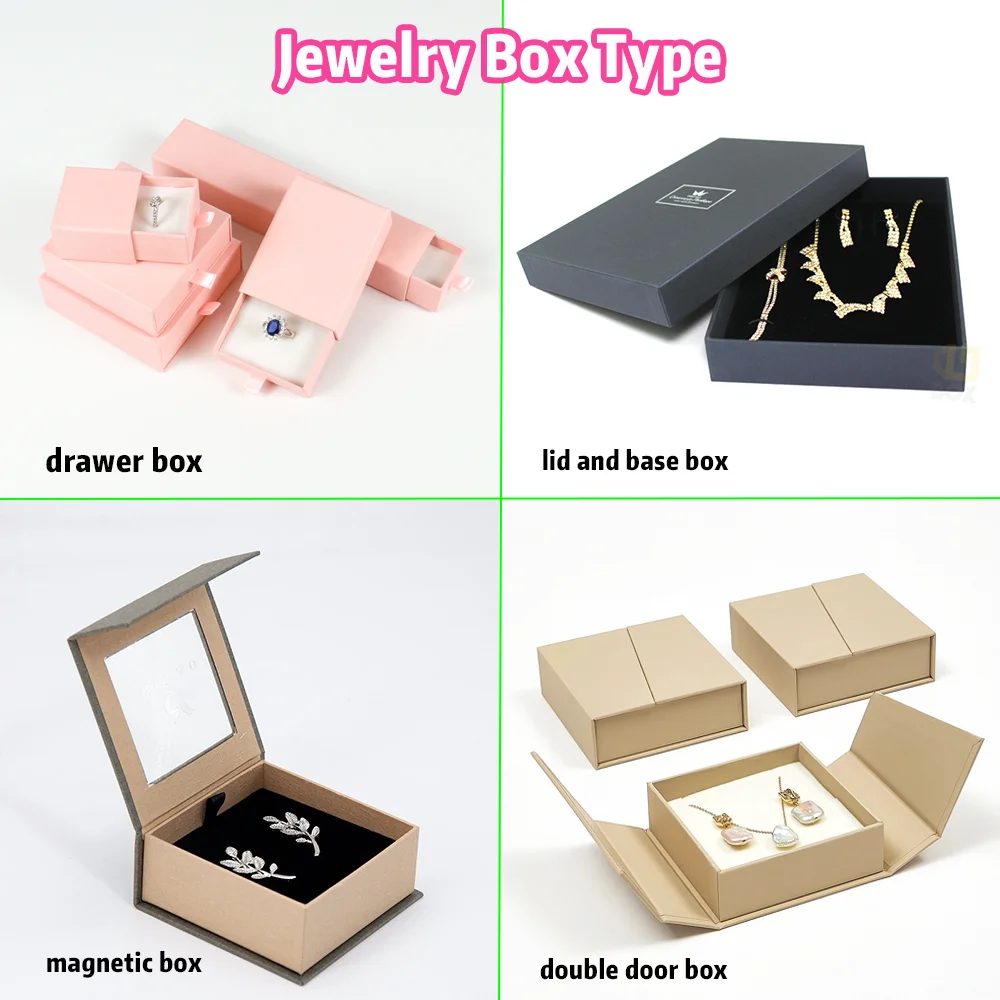 Crown Win Wholesale Jewelry Skincare Cosmetics Storage Book-shaped Digital products Jewelry Gift Box Customized Paper Boxes