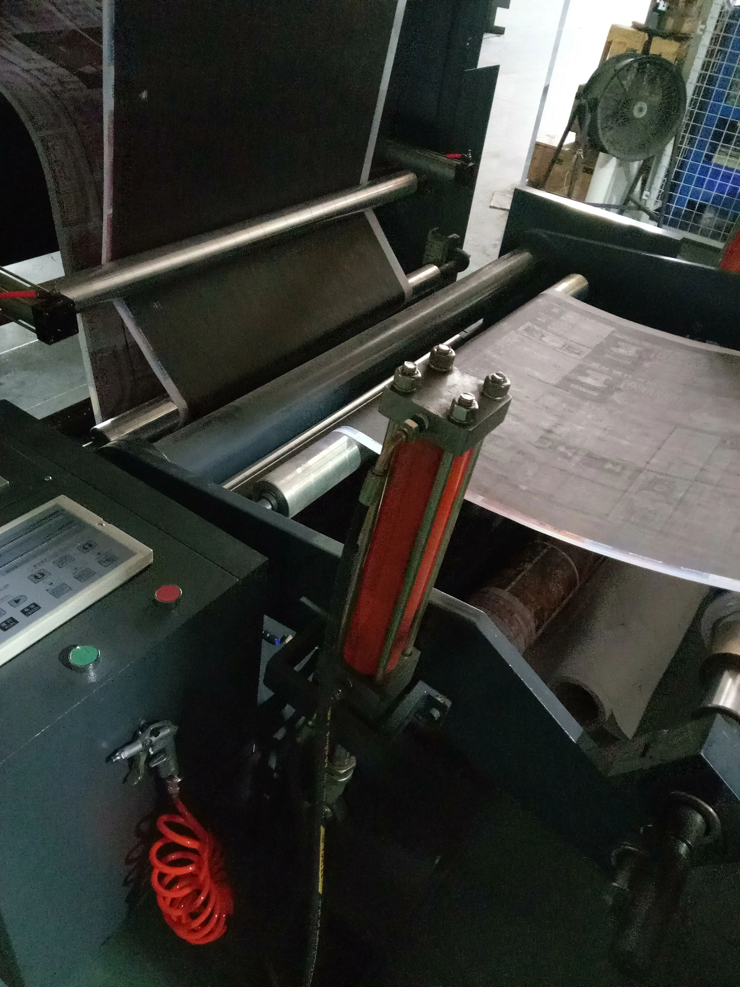 Flexo Printing Machine With Ceramic Laser Engraving Anilox Roller