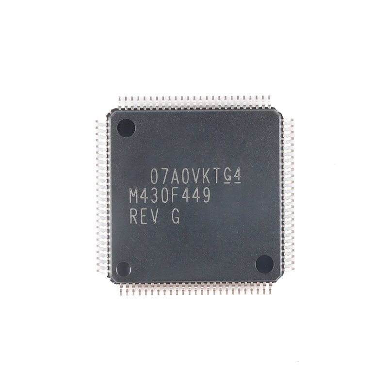 MSP430F449IPZR LQFP-100 16-Bit Mixed-Signal Microcontroller-MCU Features 60KB Flash, 2KB SRAM, 12-bit ADC, Comparator