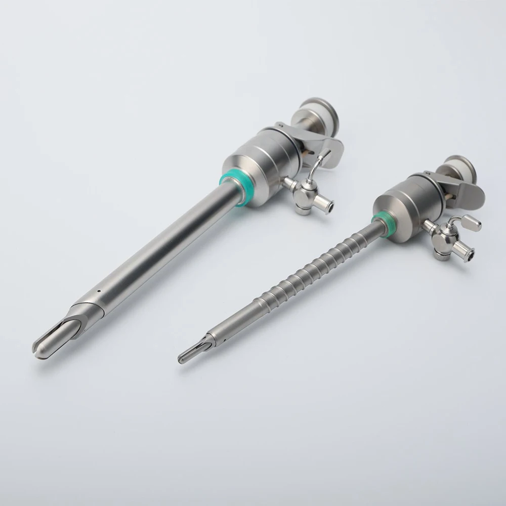 Laparoscopic Trocars Set Trocar and Cannula 3.5mm 10mm 15mm Reusable Trocar Veterinary China