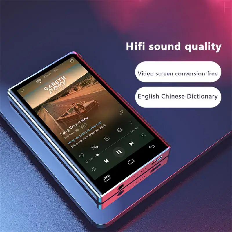 5 0 MP5 плеер Bluetooth-совместимый 4 дюймов полный сенсорный экран FM Запись радио Электронная книга MP4 MP3