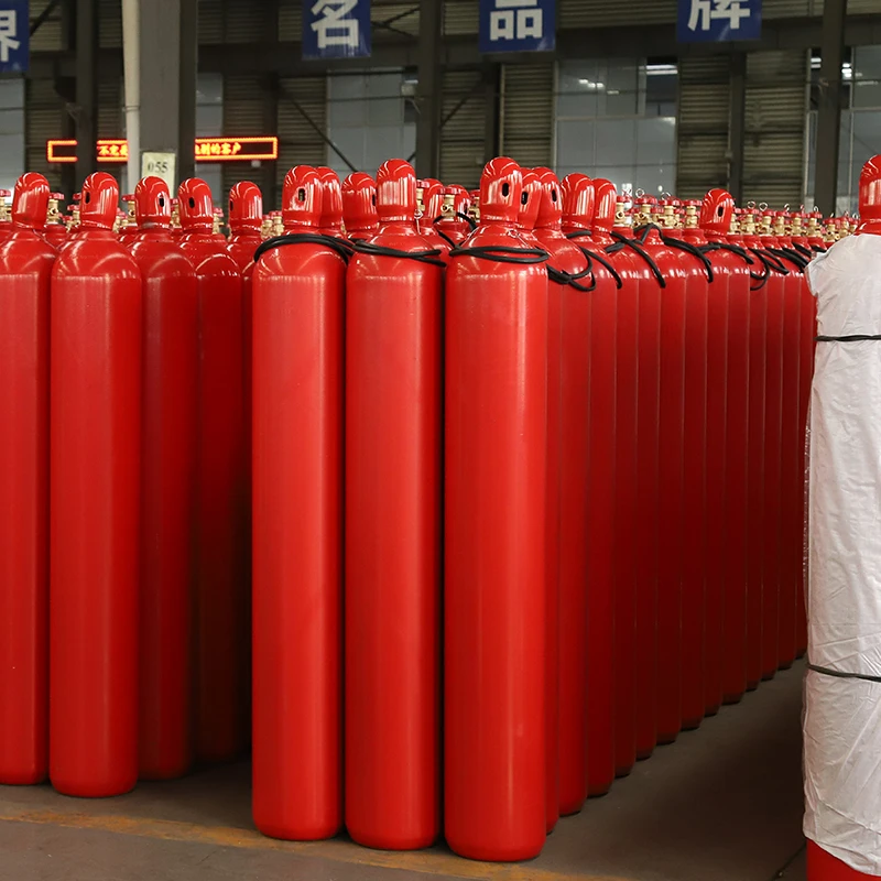 ISO standard empty 68LCO2 cylinders68L Fire extinguisher cylinder