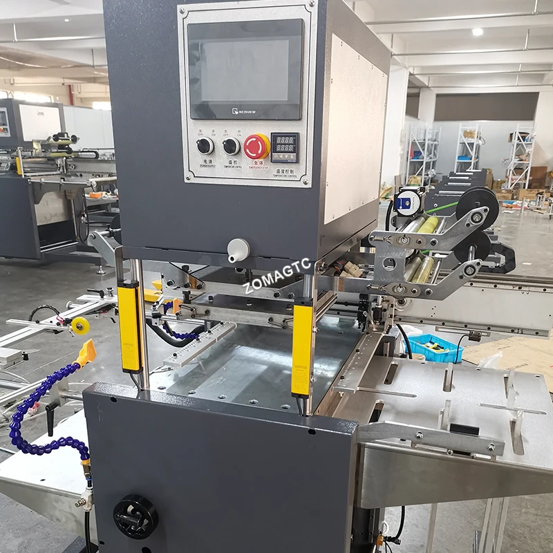 Automatic Foil Printing Hot Stamping Machine Hot Foil Stamping Machine for Leather Gift Box Gift Bag Foil Printing Machine