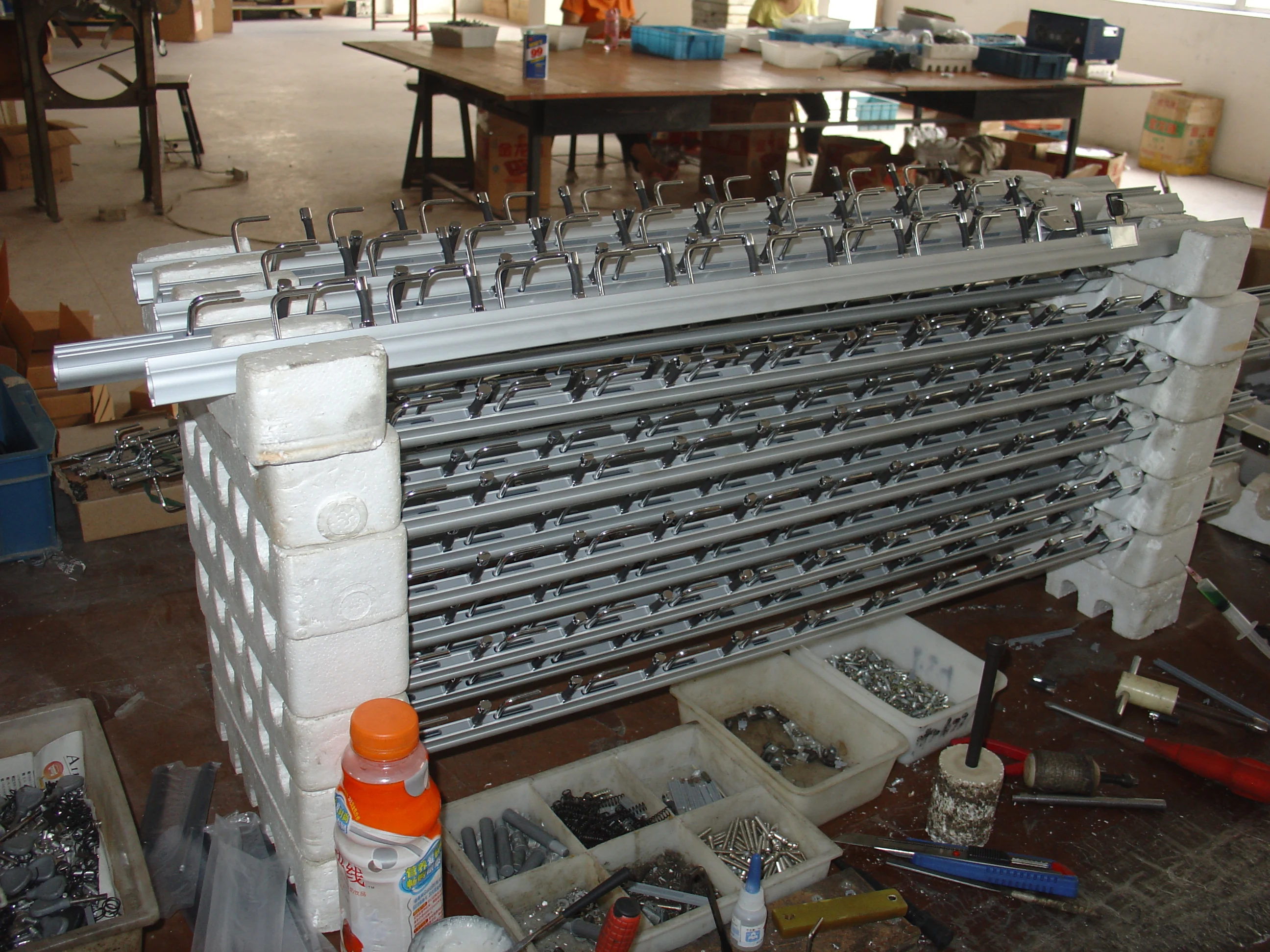 eyewear display rods;sunglasses display poles;glasses display shelf