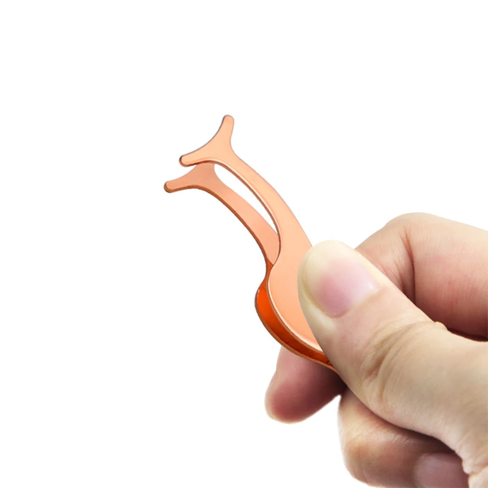 Wholesale Stainless Steel Makeup EyeLash Tweezers Extension Tools And Comb Clip Applicator False Eyelashes Tweezers