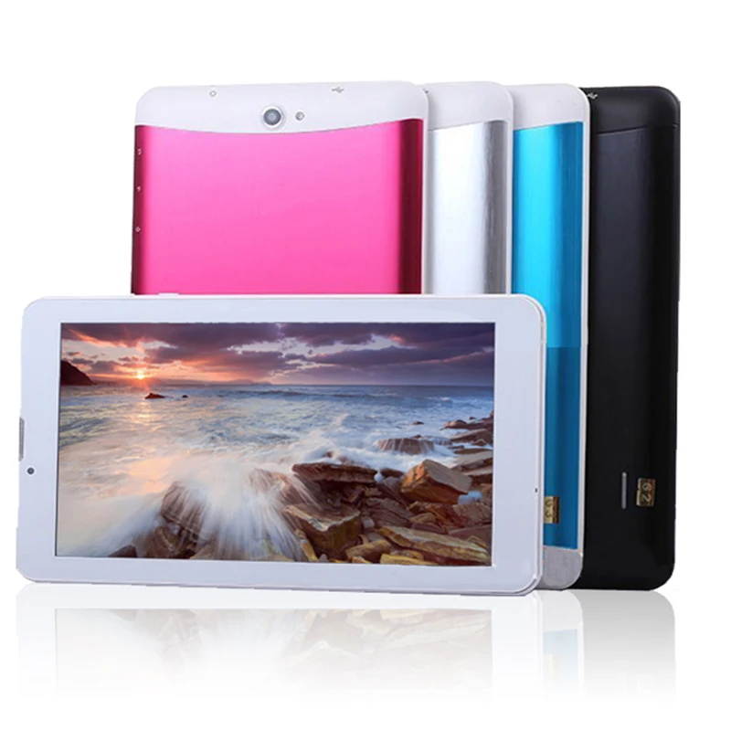 Free shipping to the USA 7 inch 3g tablet pc with screen 1024*600, Android 4.4/6.0 dual camera