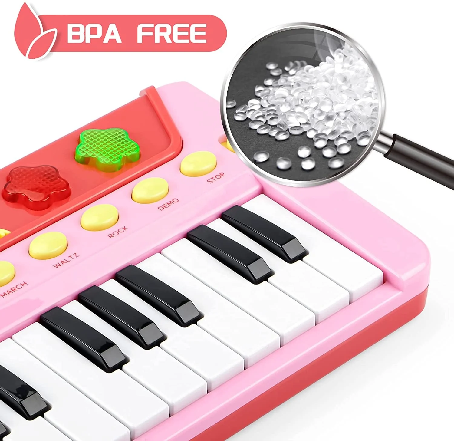 BAOLI фортепианная клавиатура 24 клавиши Игрушка музыкальный инструмент