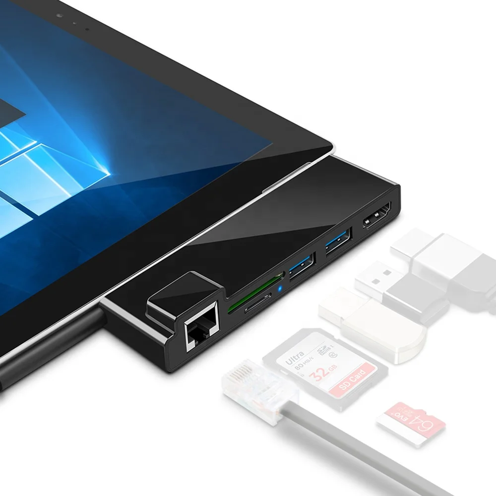 Rocketek с логотипом заказчика; usb концентратор 6 в 1 и ethernet адаптер 3