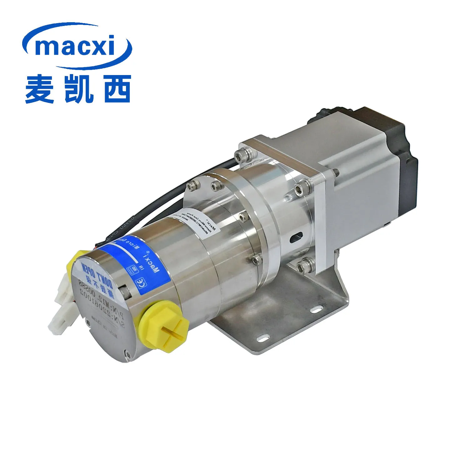 Magnetic gear dosing pump for DMF chemical solvent liquids