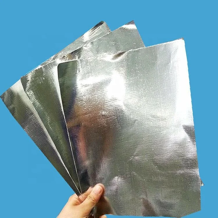 heat insulation facing aluminum foil back fiberglass cloth