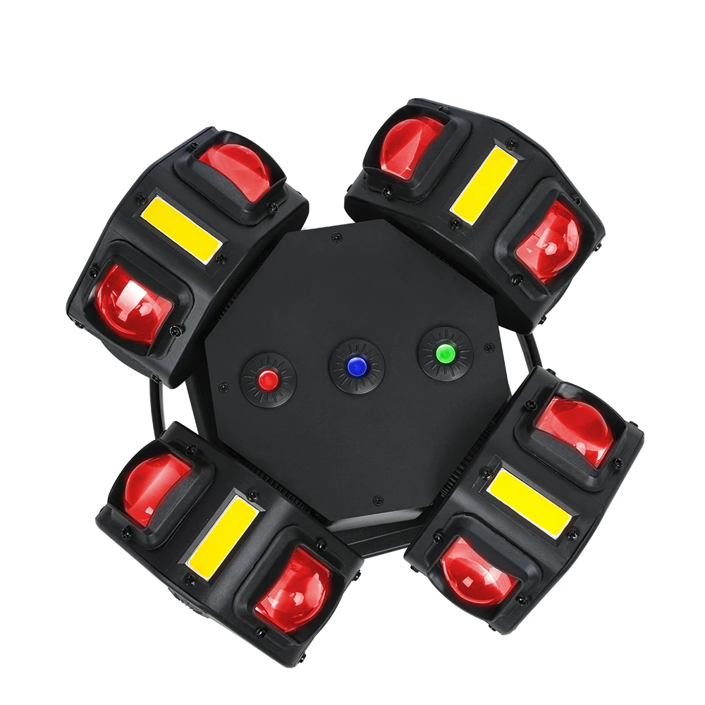 Lighting Led Rgb Mini Laser With 7Ch Sterren Zoom Wash Moving Head Dmx Sound Control Effect Projection Light