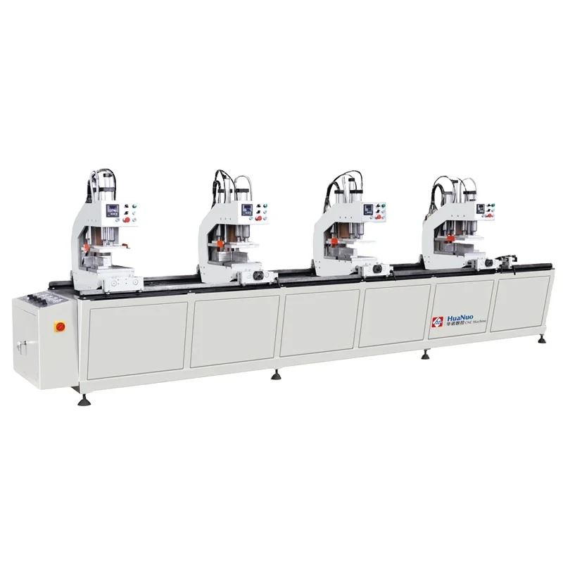 PVC Profile Machines UPVC Window Hot Plate Welding Machinery Four Head Welding Machines
