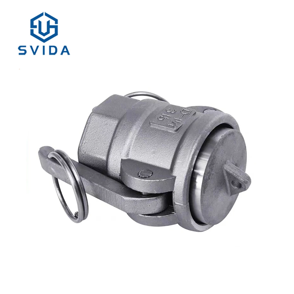 Муфта Camlock типа D нержавеющая сталь 304 316 гнездовой быстроразъемный разъем