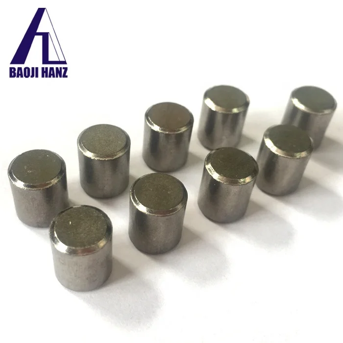 
1/4oz tungsten cylinder for pinewood derby car 