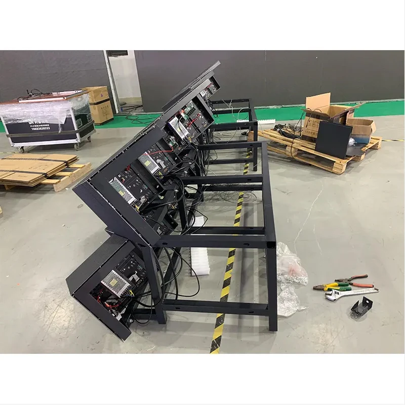 Creative Design LED cube LED display screen video wall for DJ stage cube Screen Logo Special Shaped LED