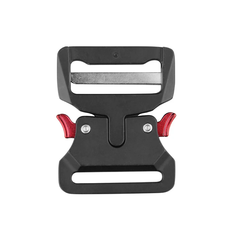 39mm custom logo metal outdoor 1.53 inch tactical buckle zinc alloy webbing luggage high-end casual buckle