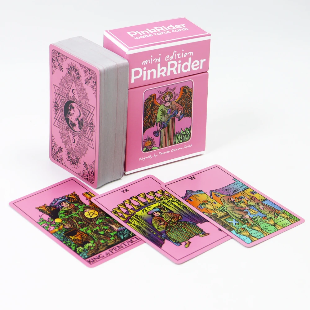 Supplier custom pattern printing paper tarot cards high end custom design prophecy tarot cards with box