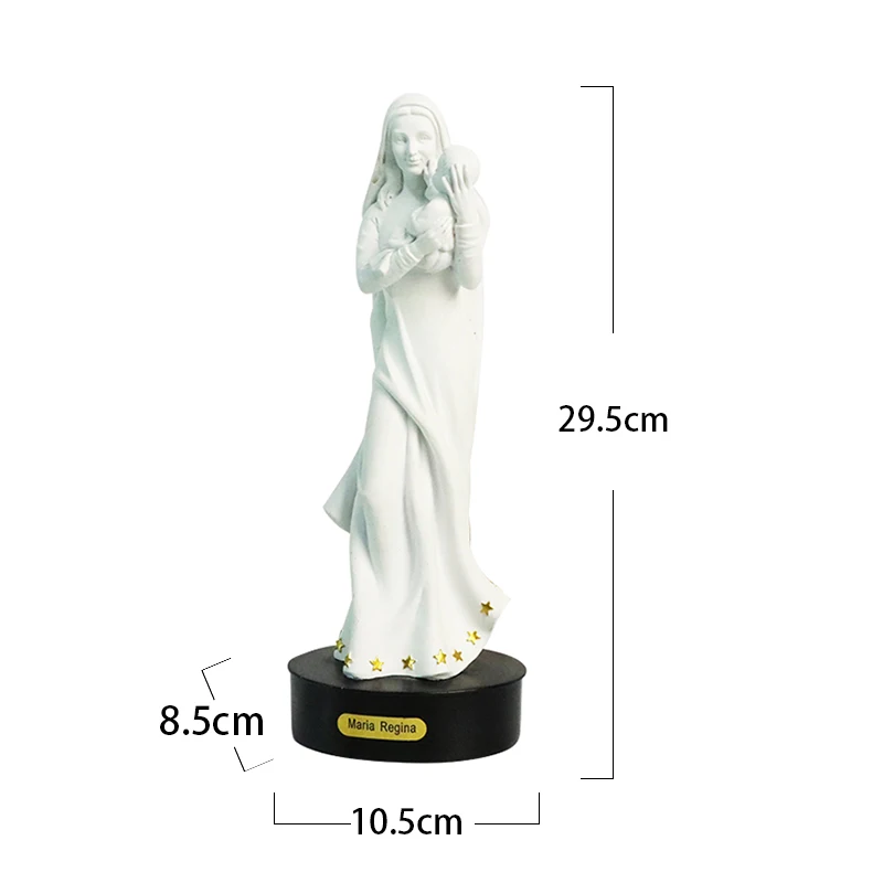  High quality famous religious Virgin Mary statue resin Mother and Baby Jesus statues