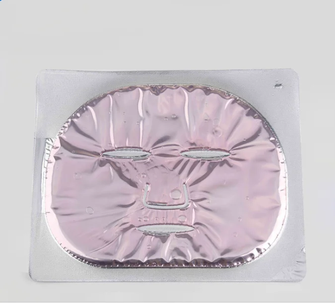 Private Label OEM 24K no logo Gold Collagen Crystal Facial Mask Firming Face Gel Mask