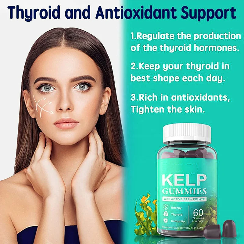 Tyrosine Gummies Amino Acid Immunity Booster L-Tyrosine Improve Mood Energy Thyroid Support Gummy Bear