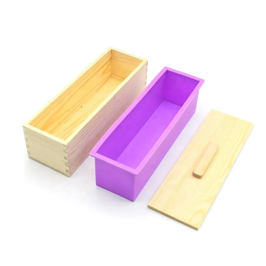 Multi-specification thicken and not upset soap mold/DIY Shiny Silicone Mold